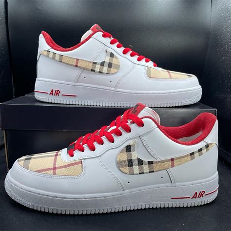 burberry airforce 1s|nike air force one burberry.